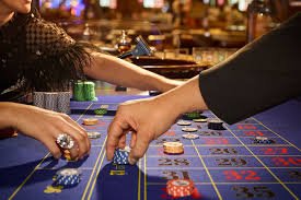 European Roulette betting table layout showing inside bets